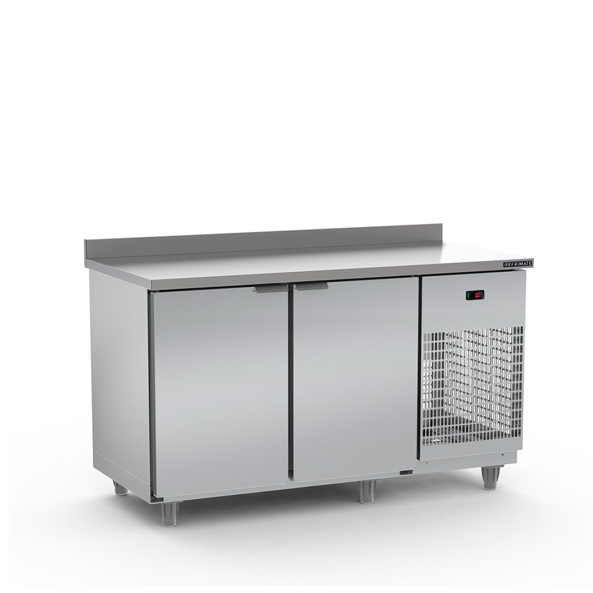 mesada de servicio inox. refrigerada bsraf-1500 – refrimate