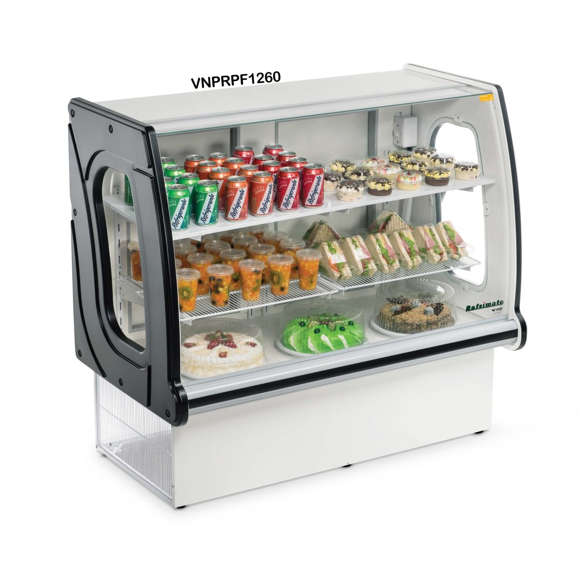 vitrina new panorámica refrigerada vnprpf – refrimate