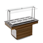 Producto buffet central frio 8 cubas bcrf8 – refrimate en Gastropar Accessórios y Equipaminetos Gastronómicos