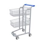 Producto carrito para supermercado 2 cestas 70l. – zincar en Gastropar Accessórios y Equipaminetos Gastronómicos